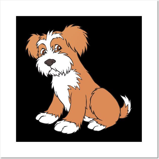 Havanese Dog Puppy Wall Art by samshirts